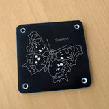 'Comma' rubbing plaque