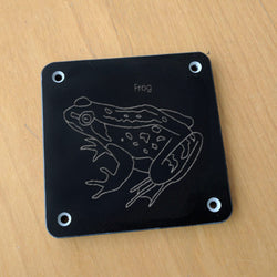 'Frog' rubbing plaque