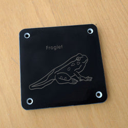 'Froglet' rubbing plaque