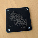 'Gorse' rubbing plaque