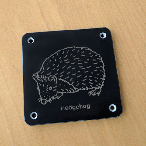 'Hedgehog' rubbing plaque