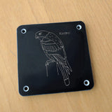 'Kestrel' rubbing plaque