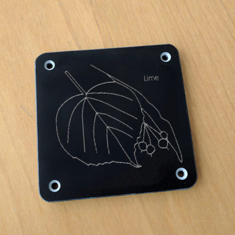 'Lime' rubbing plaque