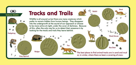 'Tracks and trails' Nature Watch Plus Panel
