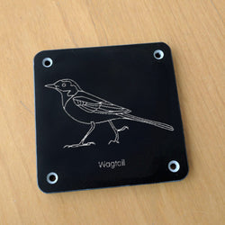 'Wagtail' rubbing plaque